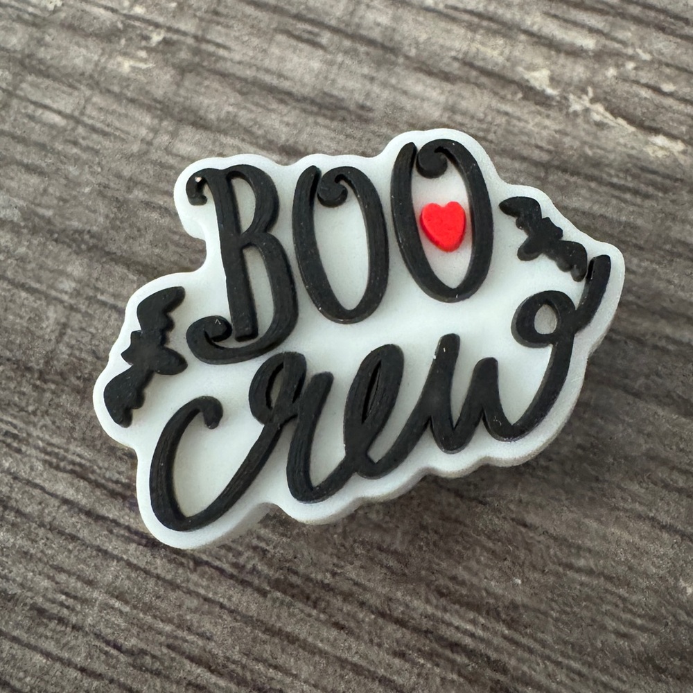 Boo Crew CROCS Jibbitz Shoe Charm 5/$20